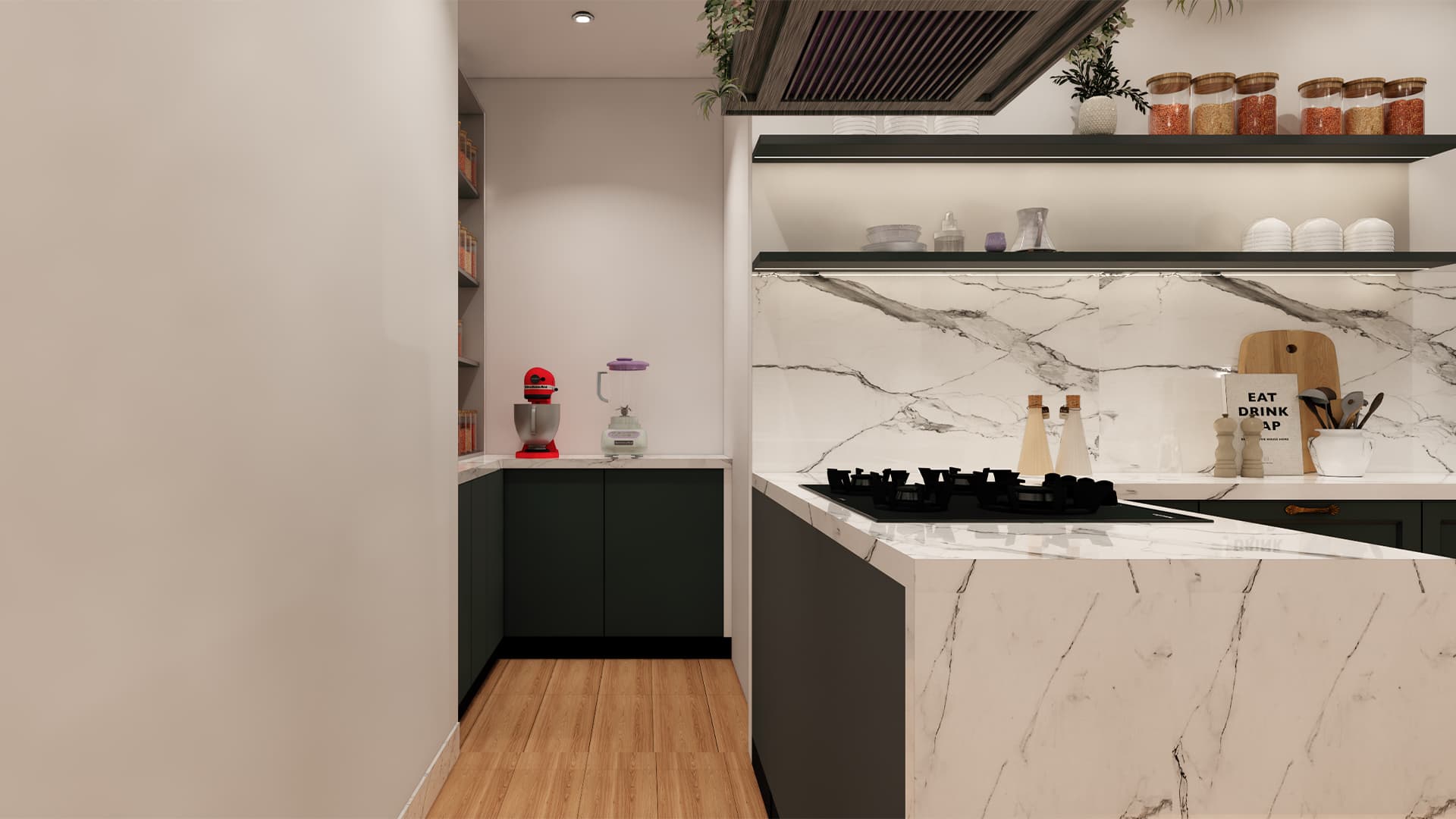 Portfolio Showcase 1 — Stainless Steel modular kitchen by Jumbo SS Kitchens