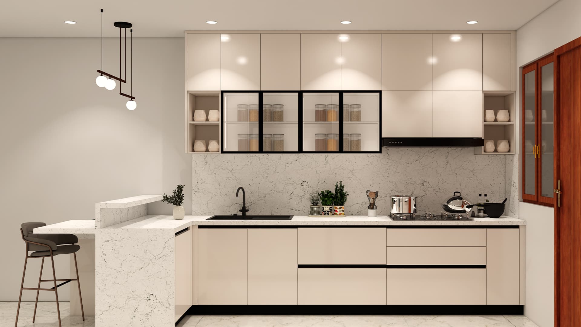 Portfolio Showcase 4 — Stainless Steel modular kitchen by Jumbo SS Kitchens