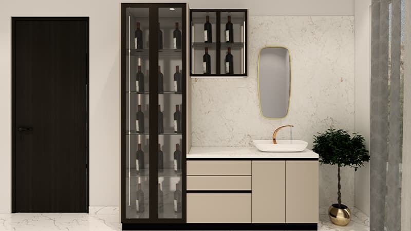 Luxury Kitchen Designs with Stainless Steel Modular Kitchens