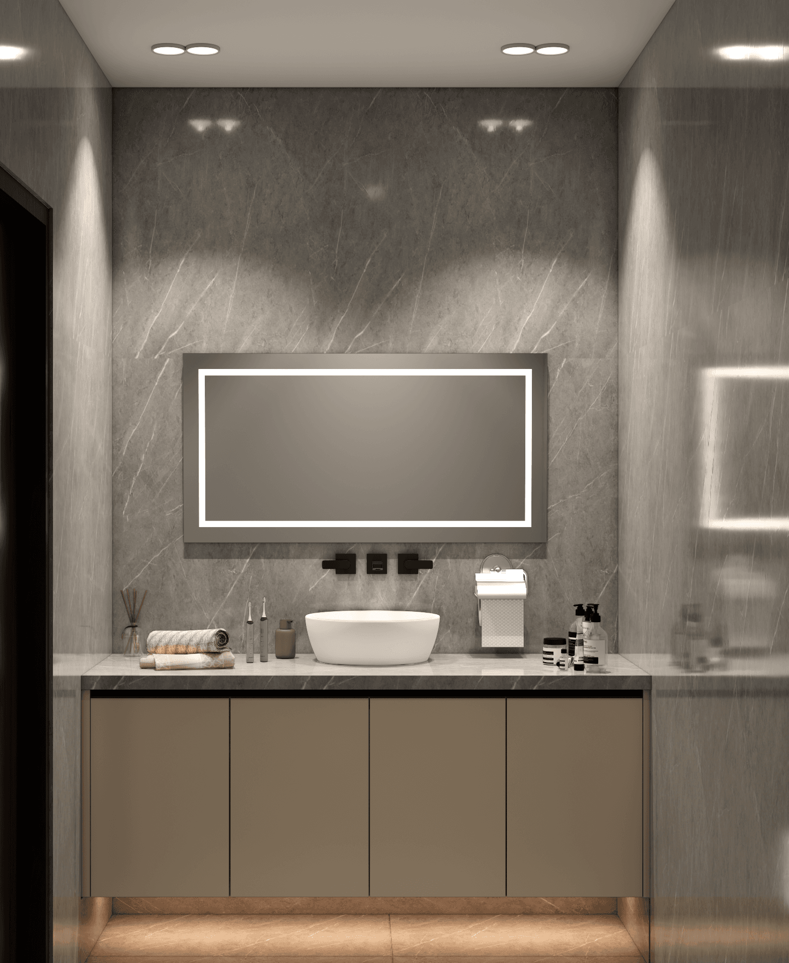 MODERN FLOATING VANITIES